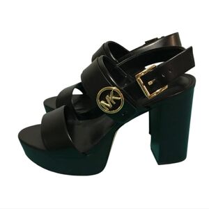 Michael Kors Black Platform Sandals